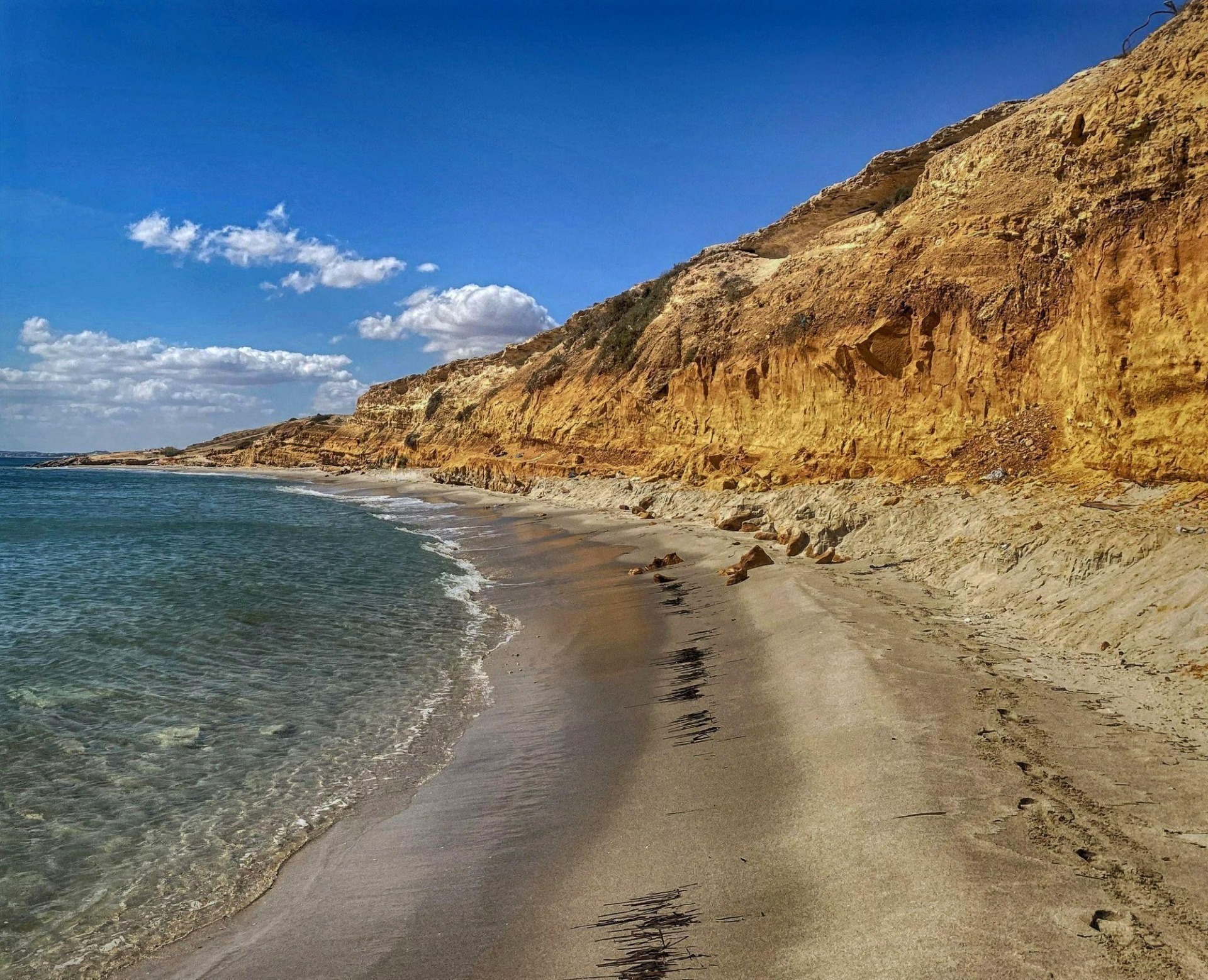 Le scogliere di Hergla